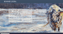 Desktop Screenshot of bonnieluopawatercolors.ca